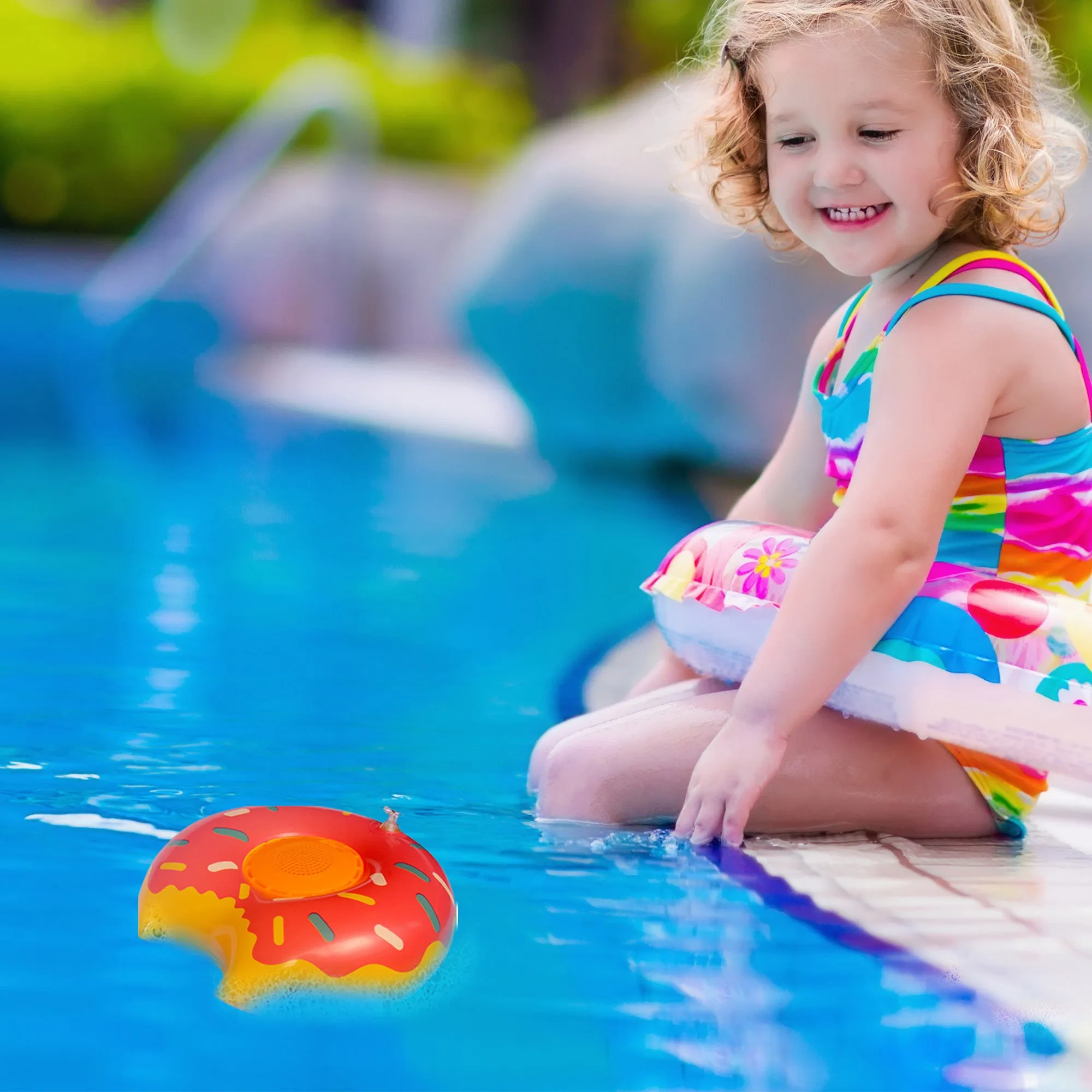 Aduro Pool Party Wireless Floating Bathtub Speaker