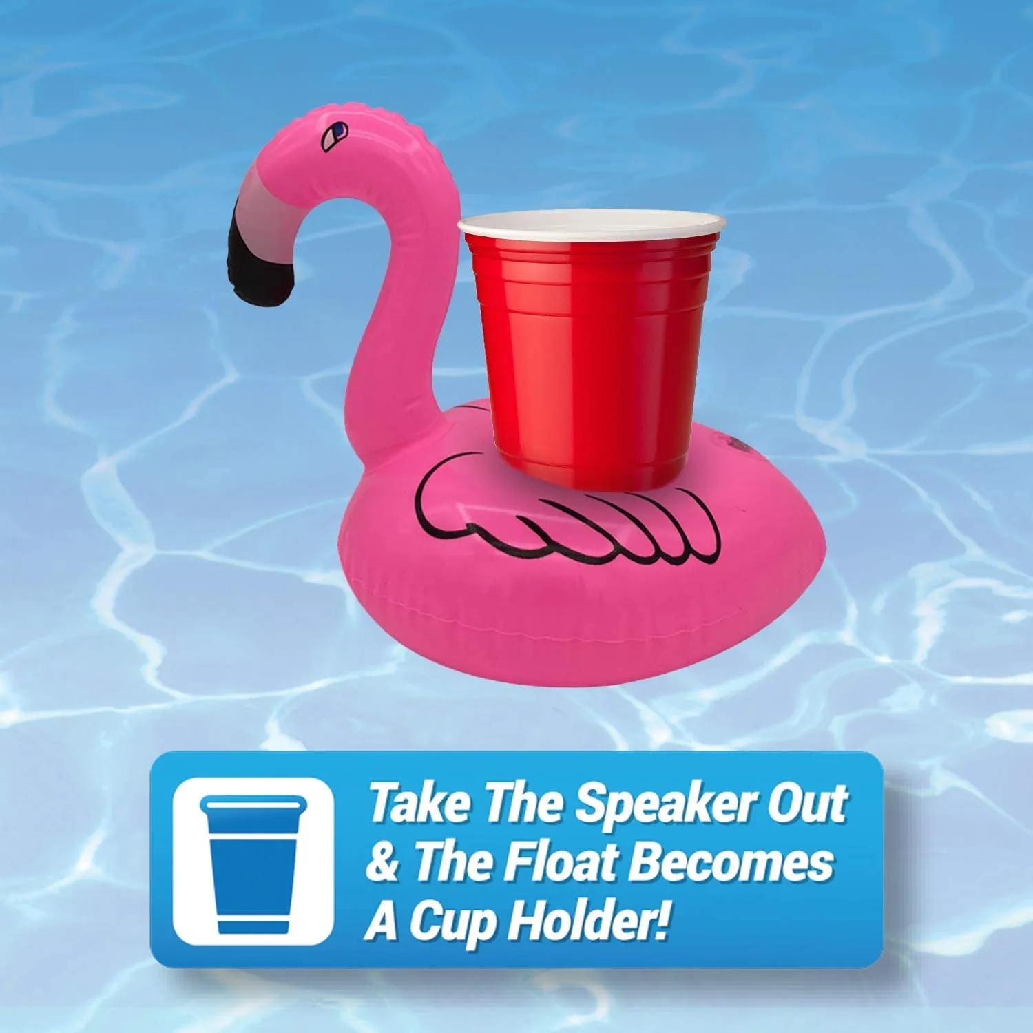 Aduro Pool Party Wireless Floating Bathtub Speaker