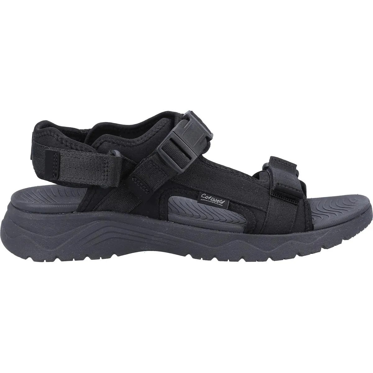 Cotswold Buckland Sandal Black