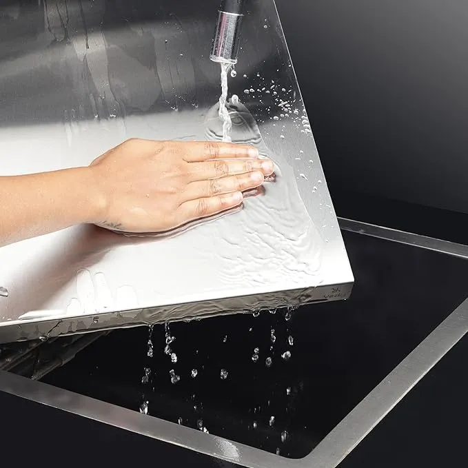 Countertop Stainless Steel Chopping Board for Kitchen,Fruit and Vegetable Cutting & Chopping Board