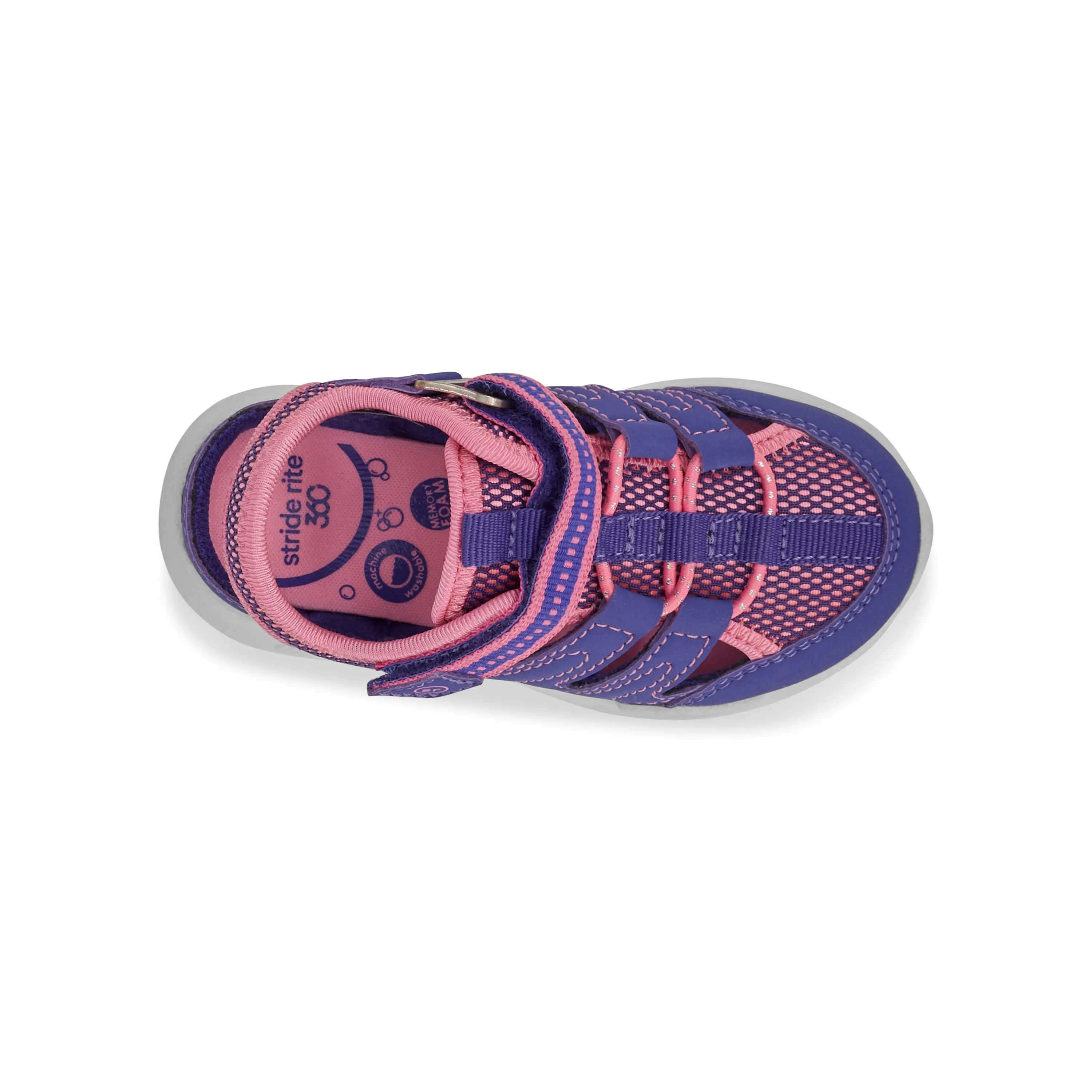 Flynn Sneaker Sandal - Little Kid Pink/Purple