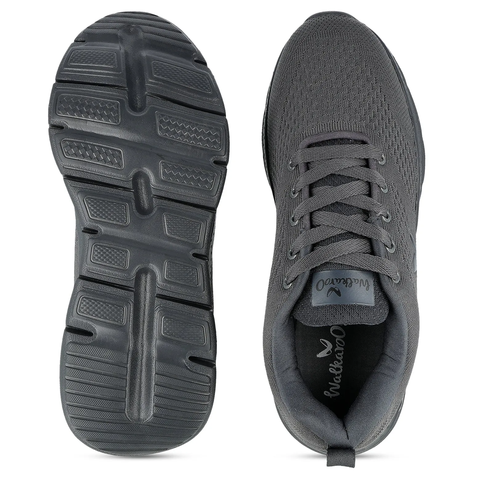Men's Lace-up Walking Shoe - WS9555 Dark Grey
