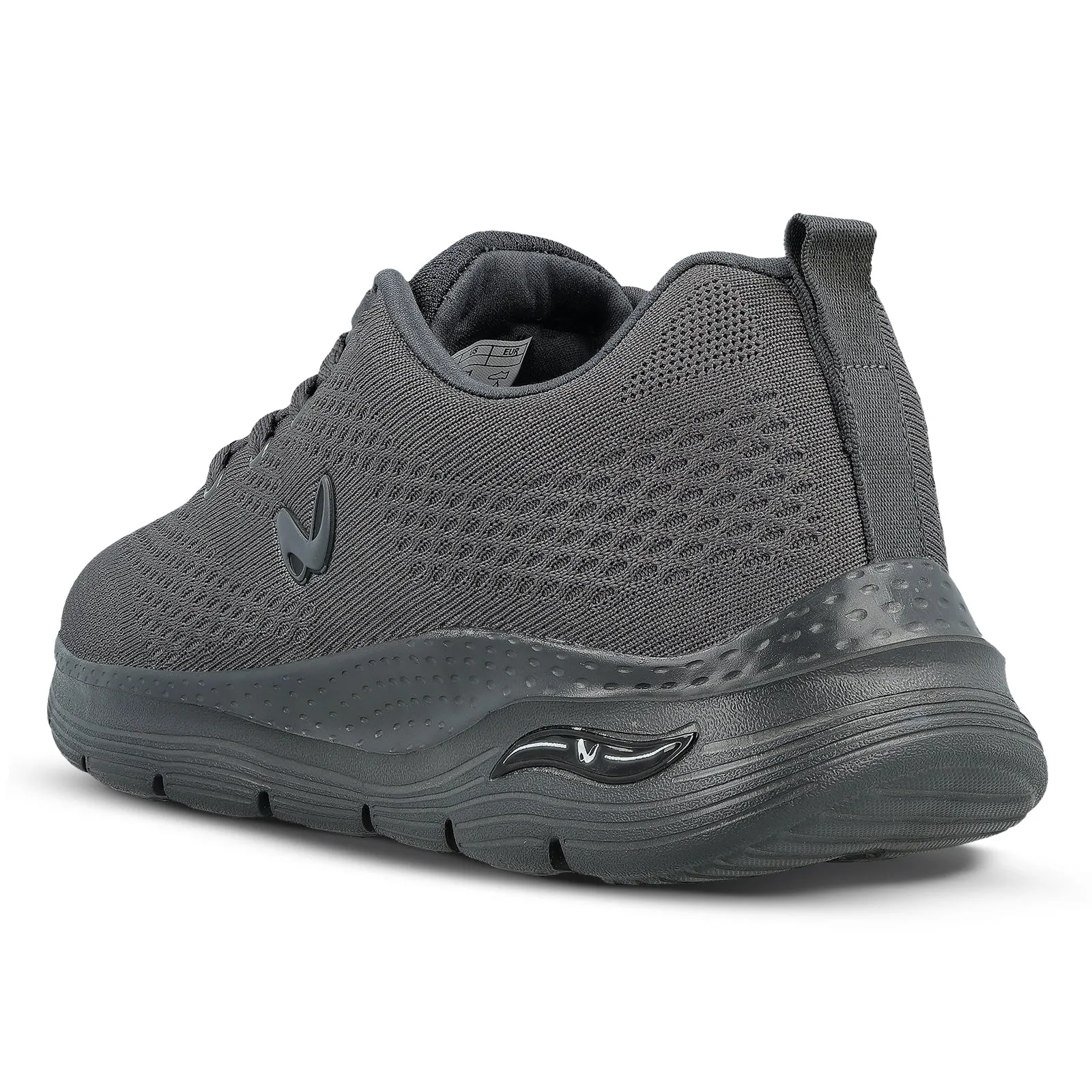 Men's Lace-up Walking Shoe - WS9555 Dark Grey
