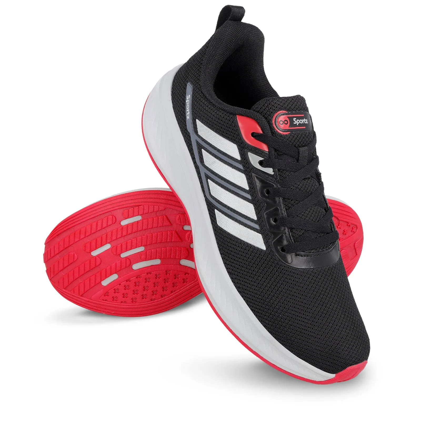 URBAN KING Men's Lace-up Sports Shoe - WS9593 Black